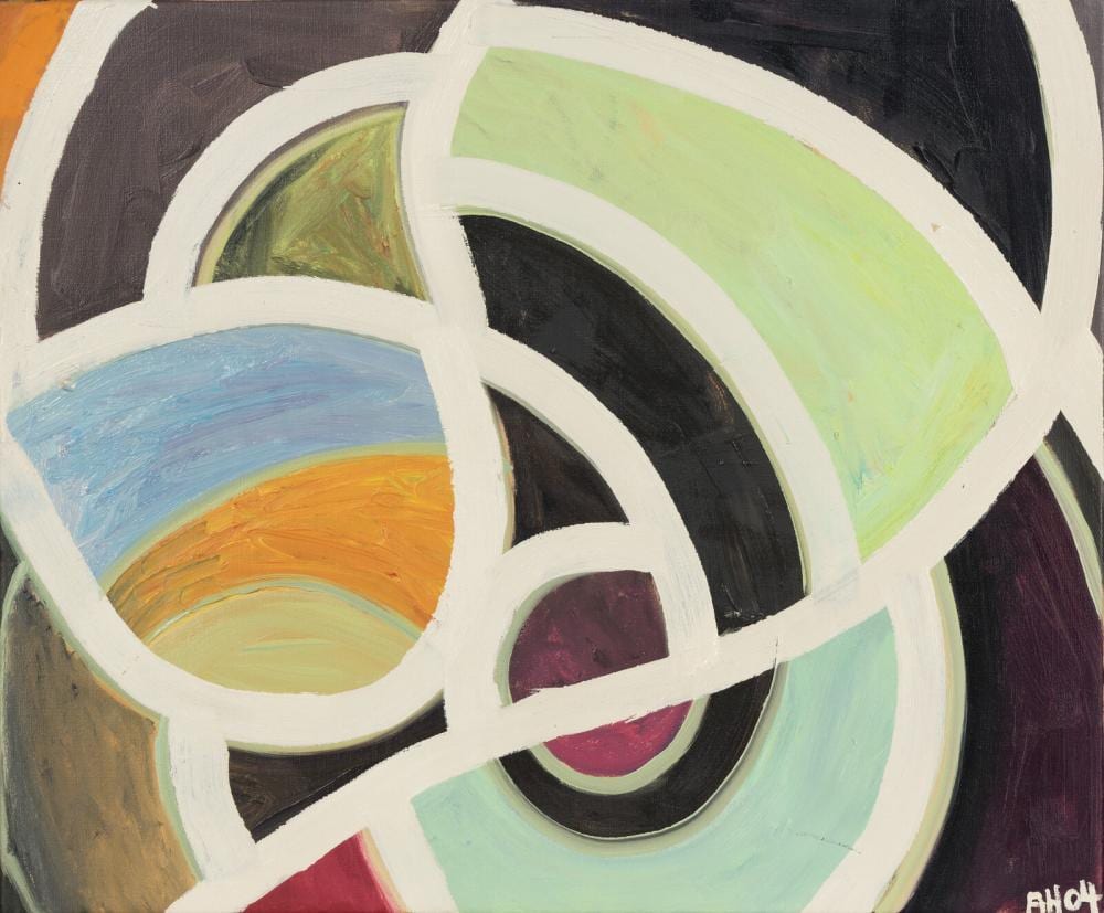 Anton Henning comparable auction result: anton henning german b 1964 interieur no 224 2004