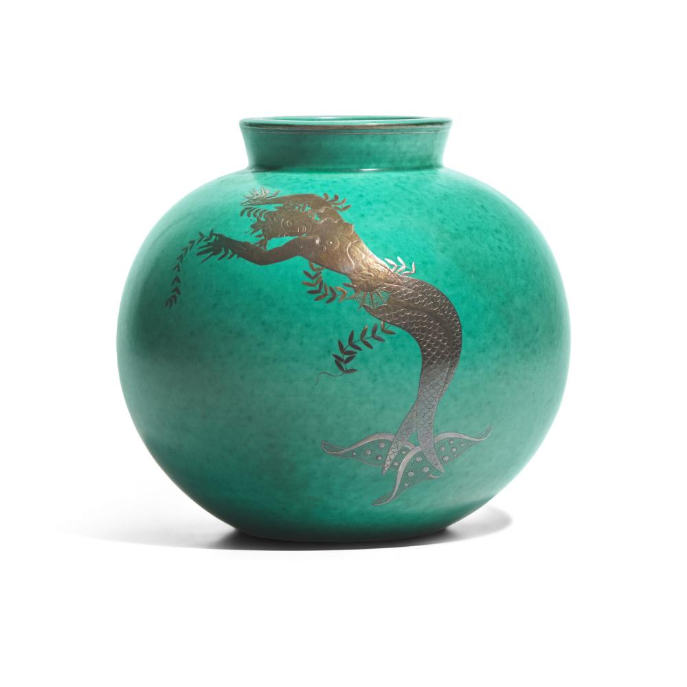 wilhelm k ge swedish 1889 1960 gustavsberg argenta vase c 1940 · Freeman’s · 2026-02-26 Wilhelm Kåge comparable auction result: wilhelm k ge swedish 1889 1960 gustavsberg argenta vase c 1940