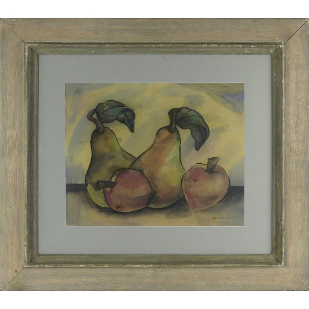 Blanche Lazzell comparable auction result: blanche lazzell watercolor charcoal on paper