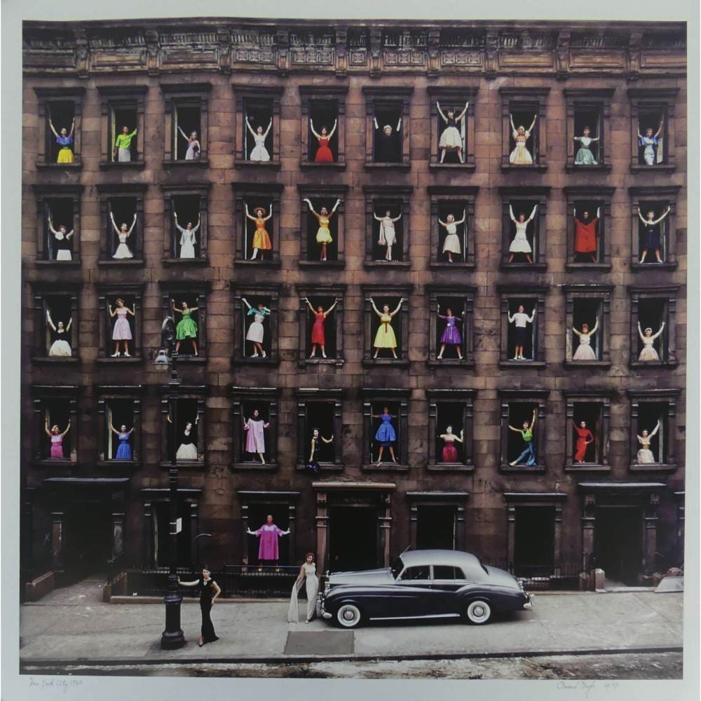 ormond gigli girls in the windows lithograph · Antiques & Modern Auction Gallery · 2026-02-28 Ormond Gigli comparable auction result: ormond gigli girls in the windows lithograph