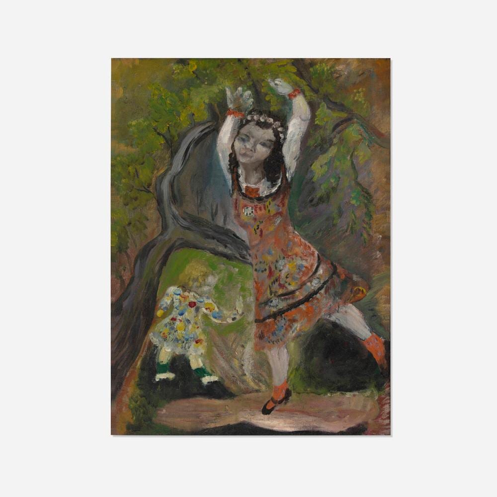 Rifka Angel comparable auction result: rifka angel two girls