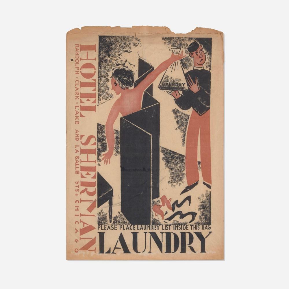 julio de diego hotel sherman laundry · Toomey & Co. Auctioneers · 2026-02-27 Julio De Diego comparable auction result: julio de diego hotel sherman laundry