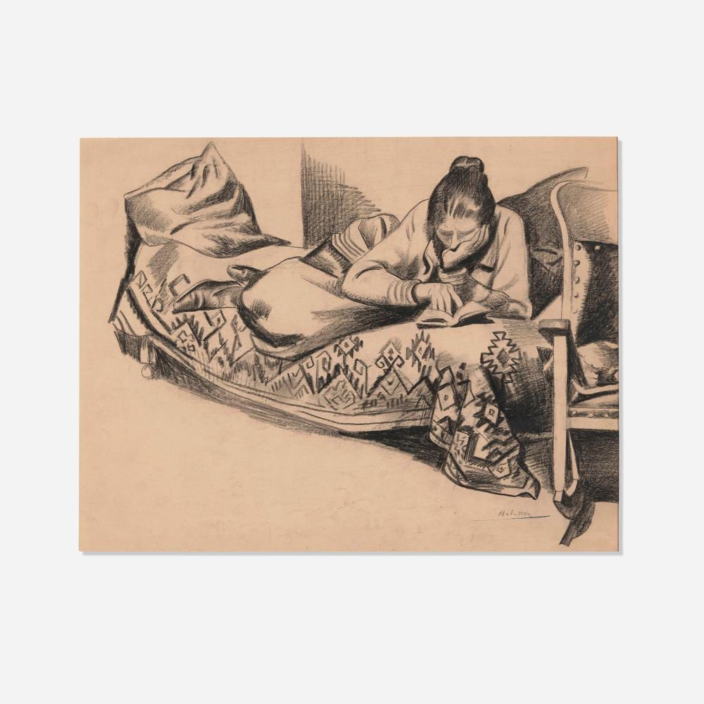 Jan Matulka comparable auction result: jan matulka untitled