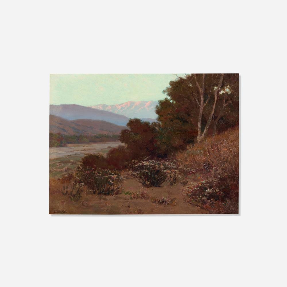 Elmer Wachtel comparable auction result: elmer wachtel sunlit mountains