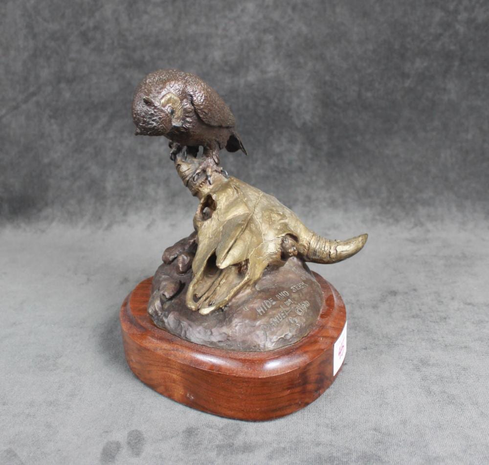 David Manuel comparable auction result: david manuel or wa b 1940 bronze sculpture