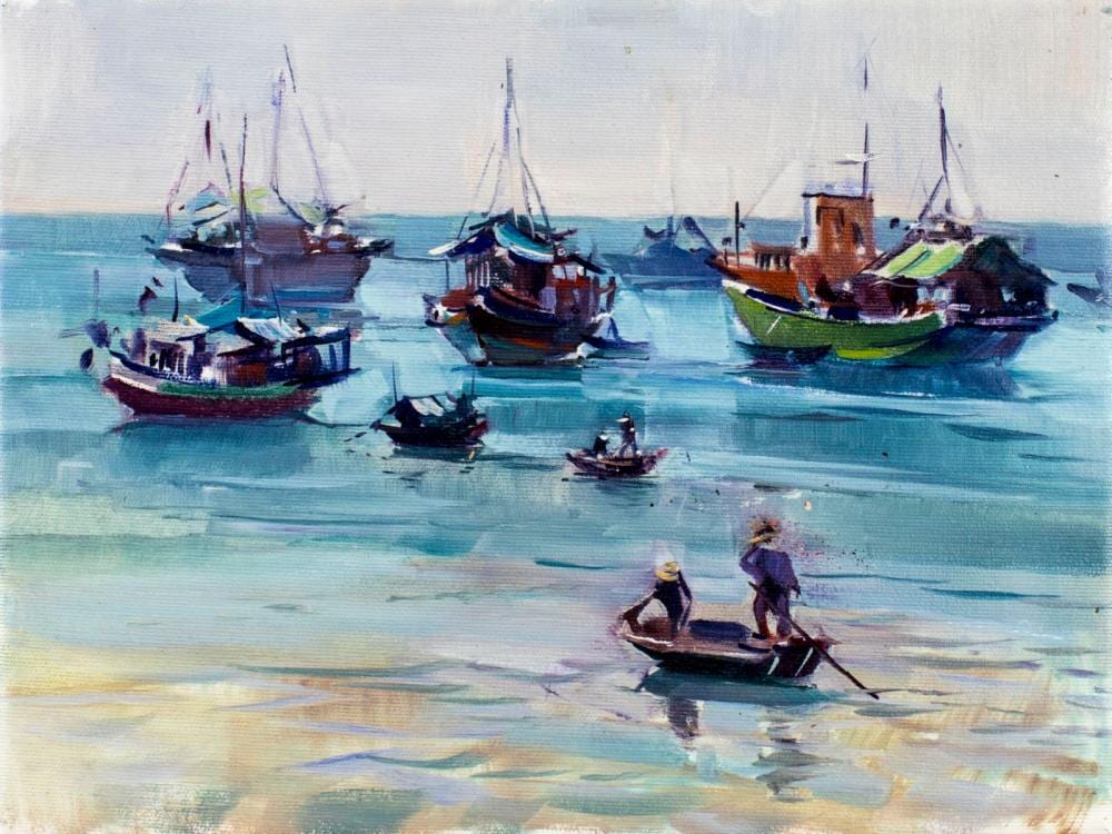 Peter Williams comparable auction result: peter williams ny new zealand 1934 2018 oil painting