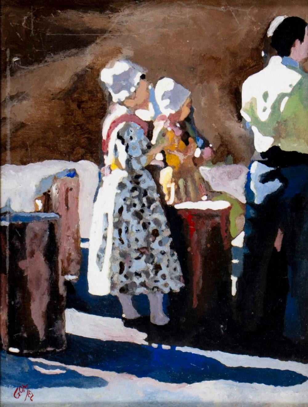 serge gomez french 1941 oil painting · Broward Auction Gallery LLC · 2026-05-17 Serge Gomez comparable auction result: serge gomez french 1941 oil painting