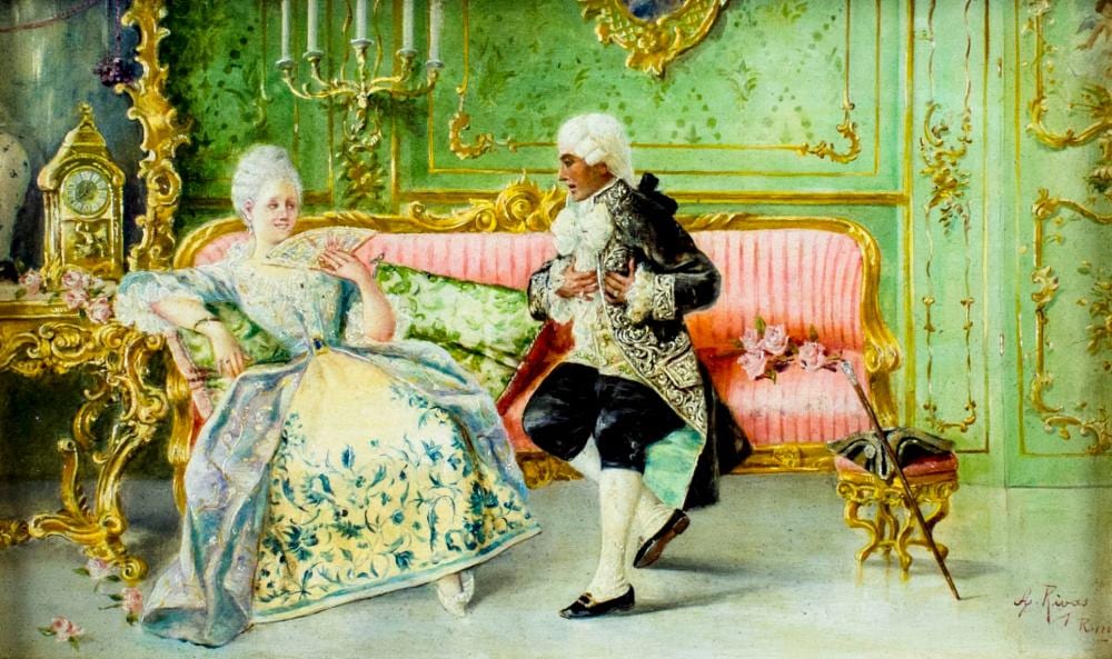 antonio rivas italy spain 1845 1911 oil painting antique · Broward Auction Gallery LLC · 2026-05-17 Antonio Rivas comparable auction result: antonio rivas italy spain 1845 1911 oil painting antique