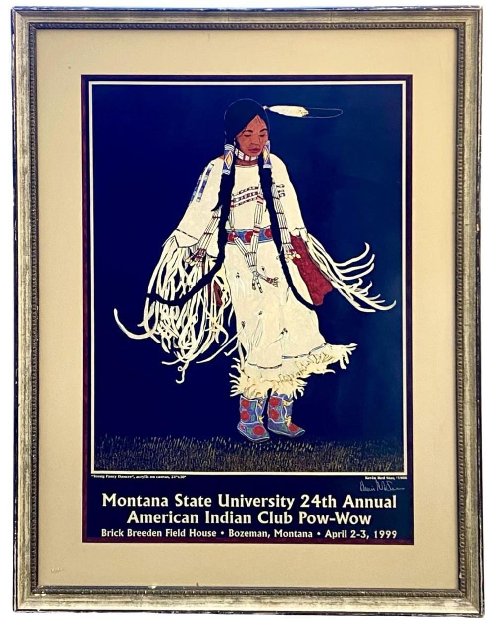 86 kevin red star american indian pow wow print · Monarch Auction and Estate Services · 2026-02-22 Kevin Red Star comparable auction result: 86 kevin red star american indian pow wow print