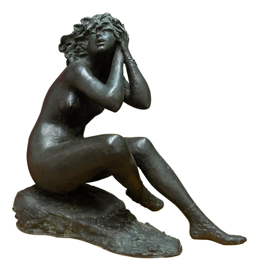 Augusto Murer comparable auction result: augusto murer 1922 1985 donna che si pettina 1982