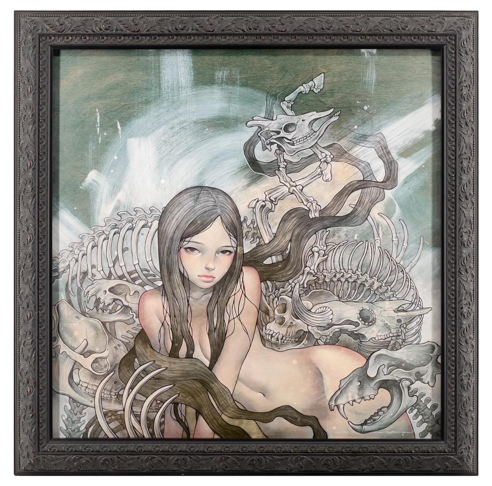 AUDREY KAWASAKI "CHARLOTTE" GICLEE PRINT ON PAPER sold by Bradford's, lot 4310 — auction record photograph