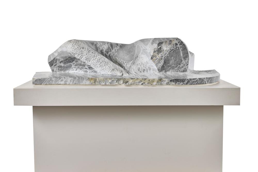 Manuel Neri comparable auction result: manuel neri 1930 2021 odalisque iii marble17 x 76 x 35 in 44 5 x 19