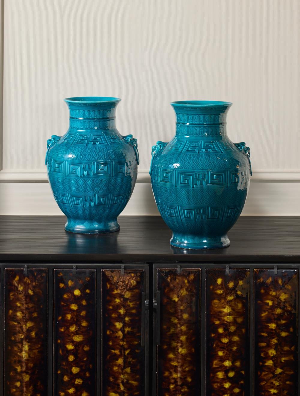 Theodore Deck comparable auction result: theodore deck 1823 1891 pair of vases circa 1880 13 in 33 cm high 9