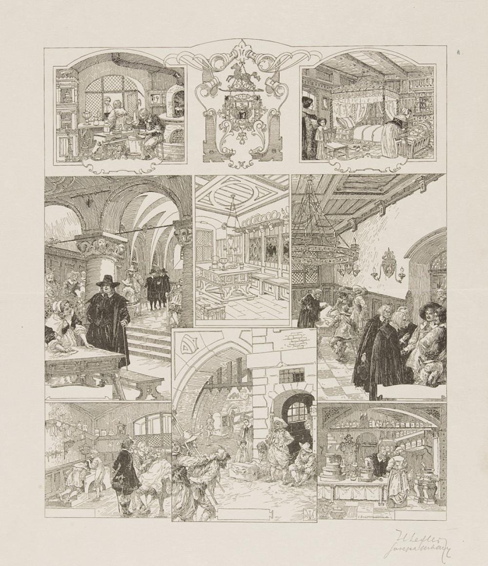 Heinrich Lefler comparable auction result: heinrich lefler vienna 1863 1919 vienna