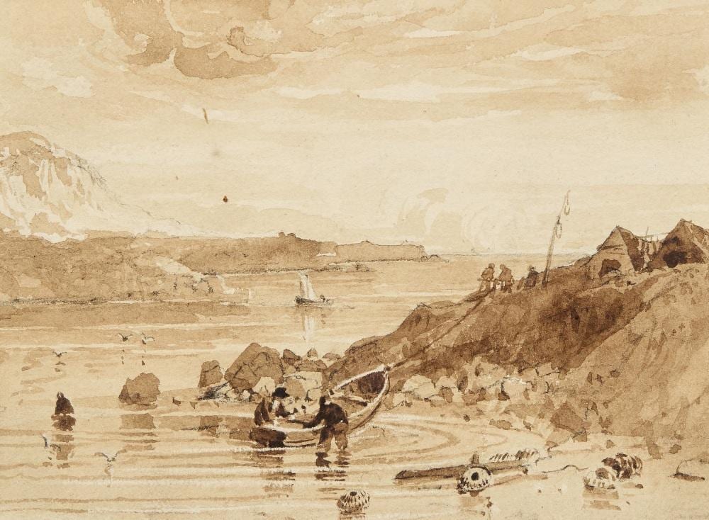 peter de wint ows british 1784 1849 coastal scene wit · Roseberys · 2026-03-10 Peter DeWint comparable auction result: peter de wint ows british 1784 1849 coastal scene wit