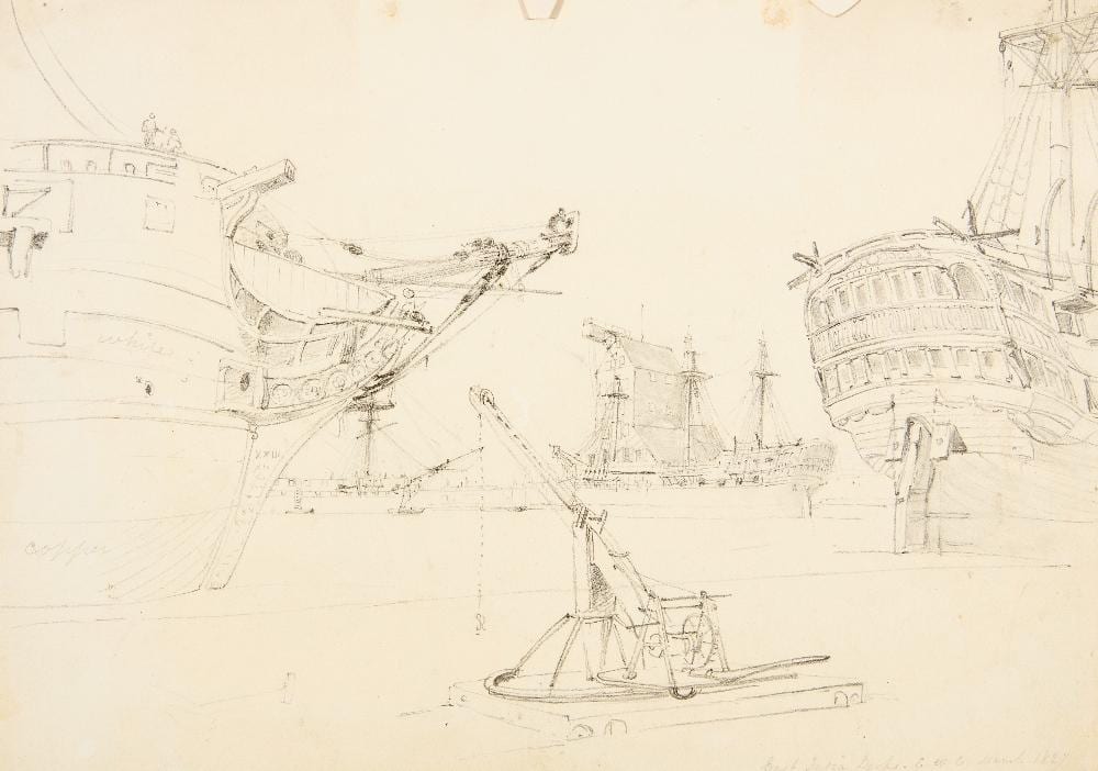 edward william cooke ra british 1811 1880 a collection · Roseberys · 2026-03-10 Edward William Cooke comparable auction result: edward william cooke ra british 1811 1880 a collection