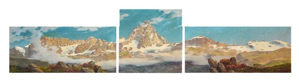leonardo roda italian 1868 1933 view of the matterhorn · Roseberys · 2026-03-10 Leonardo Roda comparable auction result: leonardo roda italian 1868 1933 view of the matterhorn