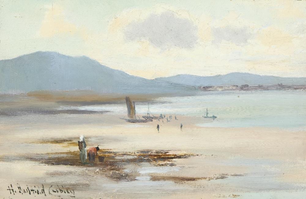 Henry Hadfield Cubley comparable auction result: henry hadfield cubley british 1858 1934 an expansive be