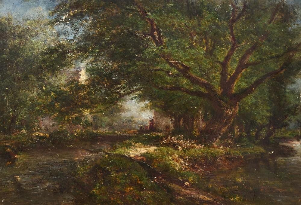 André (1801) Giroux comparable auction result: andr giroux french 1801 1879 a l or e d un bois