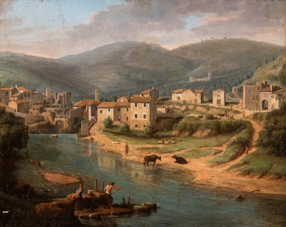 Gaspar van Wittel comparable auction result: gaspar van wittel attribuito a amersfoort 1653 roma 1736