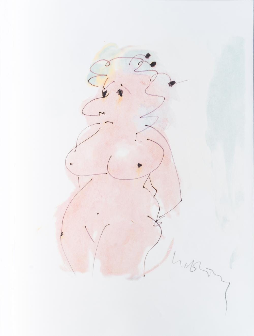 Udo Lindenberg comparable auction result: udo lindenberg gronau westfalen 1946 nude