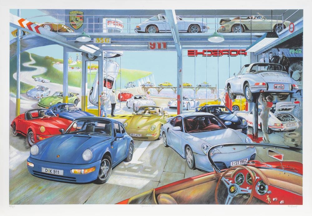 Daniel Authouart comparable auction result: daniel authouart lillebonne 1943 porsche 911