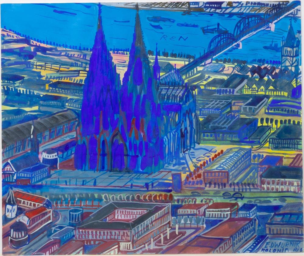 Edward Dwurnik comparable auction result: edward dwurnik radzymin 1943 warschau 2018 cologne