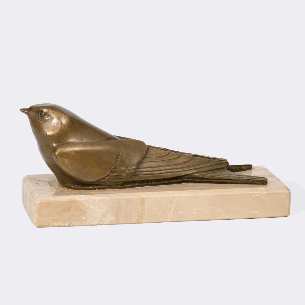 wilhelm krieger norderney 1877 herrsching 1945 a swallow · Auktionshaus Stahl · 2026-03-07 Wilhelm Krieger comparable auction result: wilhelm krieger norderney 1877 herrsching 1945 a swallow