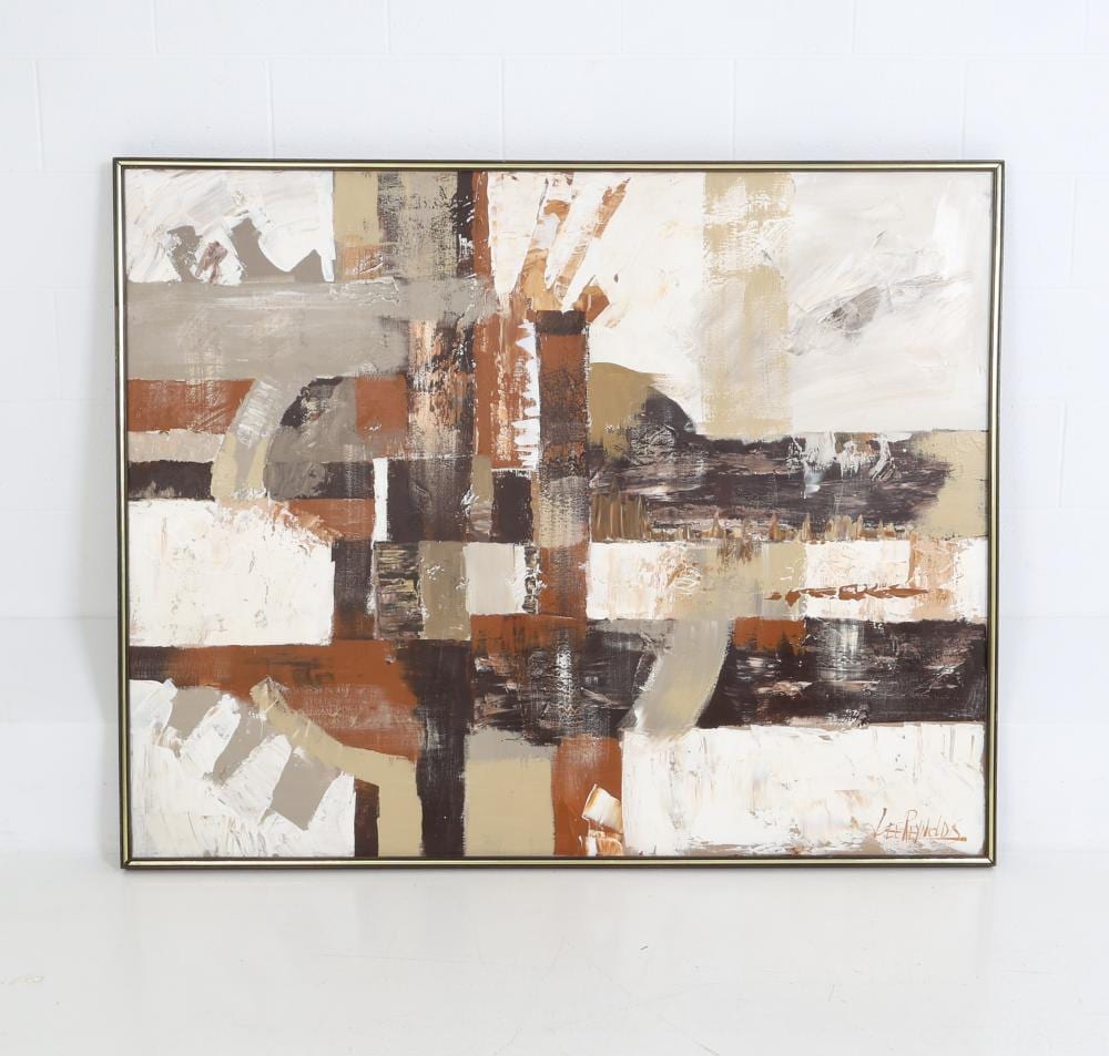 Lee Reynolds comparable auction result: lee reynolds 1936 2017 abstract painting o c