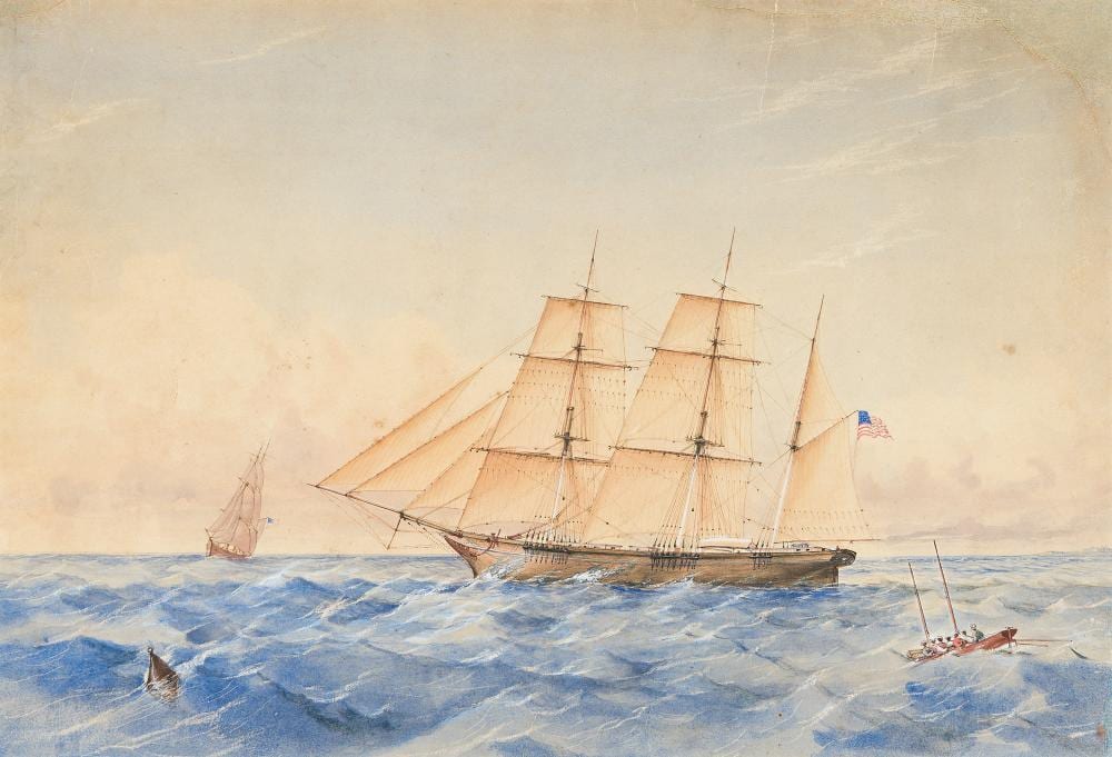 edward james 1820 1877 clipper ship · Swann Auction Galleries · 2026-03-12 Edward (1820) James comparable auction result: edward james 1820 1877 clipper ship