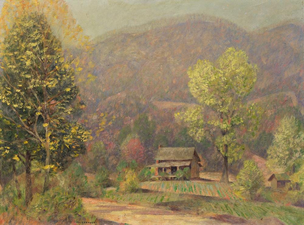 lawrence mazzanovich 1872 1959 cottage north carolina · Swann Auction Galleries · 2026-03-12 Lawrence Mazzanovich comparable auction result: lawrence mazzanovich 1872 1959 cottage north carolina
