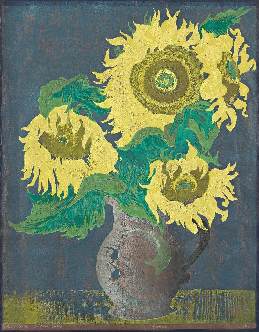 mervin jules 1912 1994 homage to van gogh · Swann Auction Galleries · 2026-03-12 Mervin Jules comparable auction result: mervin jules 1912 1994 homage to van gogh