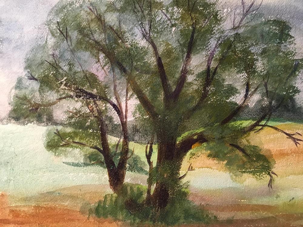 Doris Reynolds comparable auction result: doris reynolds watercolor