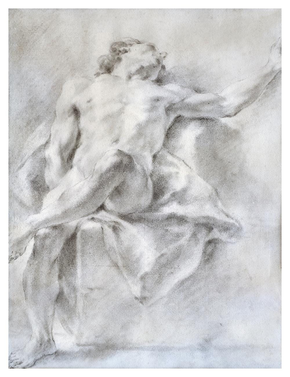 Gaetano Gandolfi comparable auction result: gaetano gandolfi 1734 1802 attribu etude de figure masculine