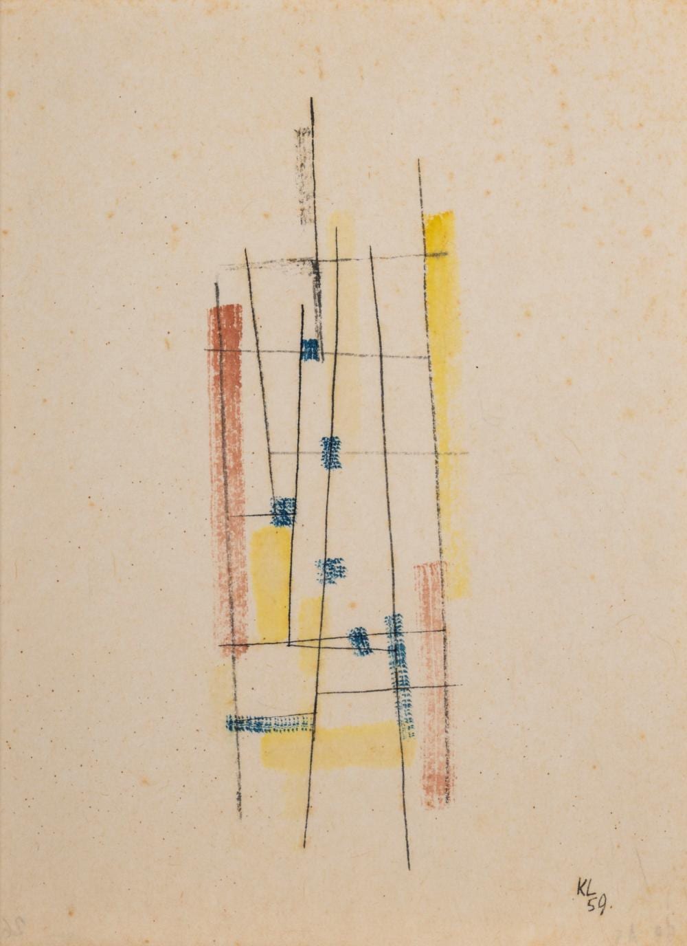 Kurt Lewy comparable auction result: kurt lewy 1898 1963 untitled 1959