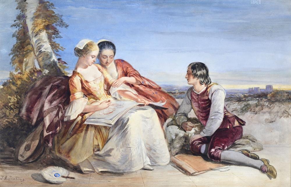 Joseph John Jenkins comparable auction result: joseph john jenkins british 1811 1885