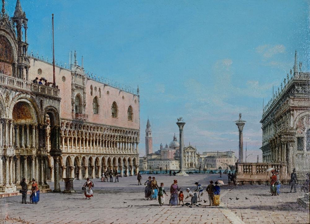 Marco Grubacs comparable auction result: marco grubacs italian 1839 1910 tour