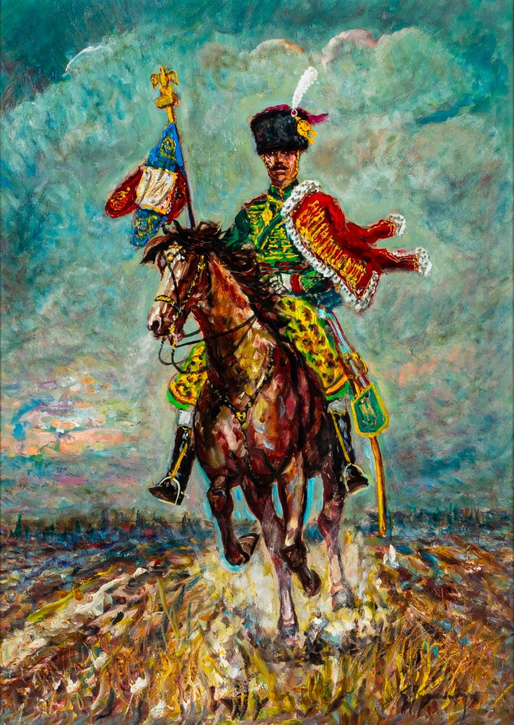 Giovan Francesco Gonzaga comparable auction result: giovan francesco gonzaga il porta aquila dei cacciatori della guardia