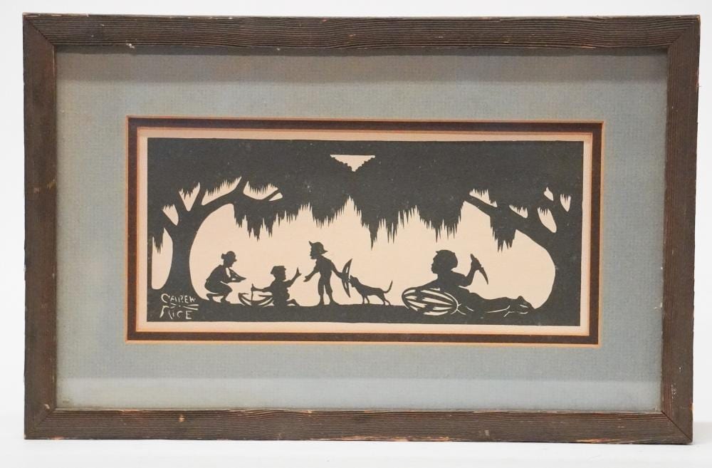Carew Rice comparable auction result: carew rice original screen print on paper