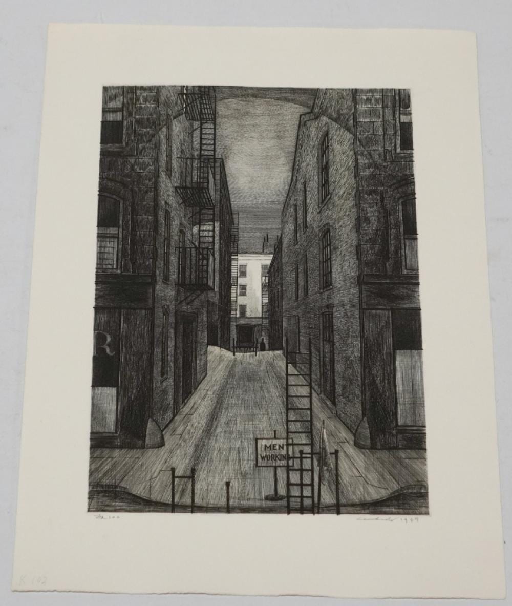 Armin Landeck comparable auction result: armin landeck