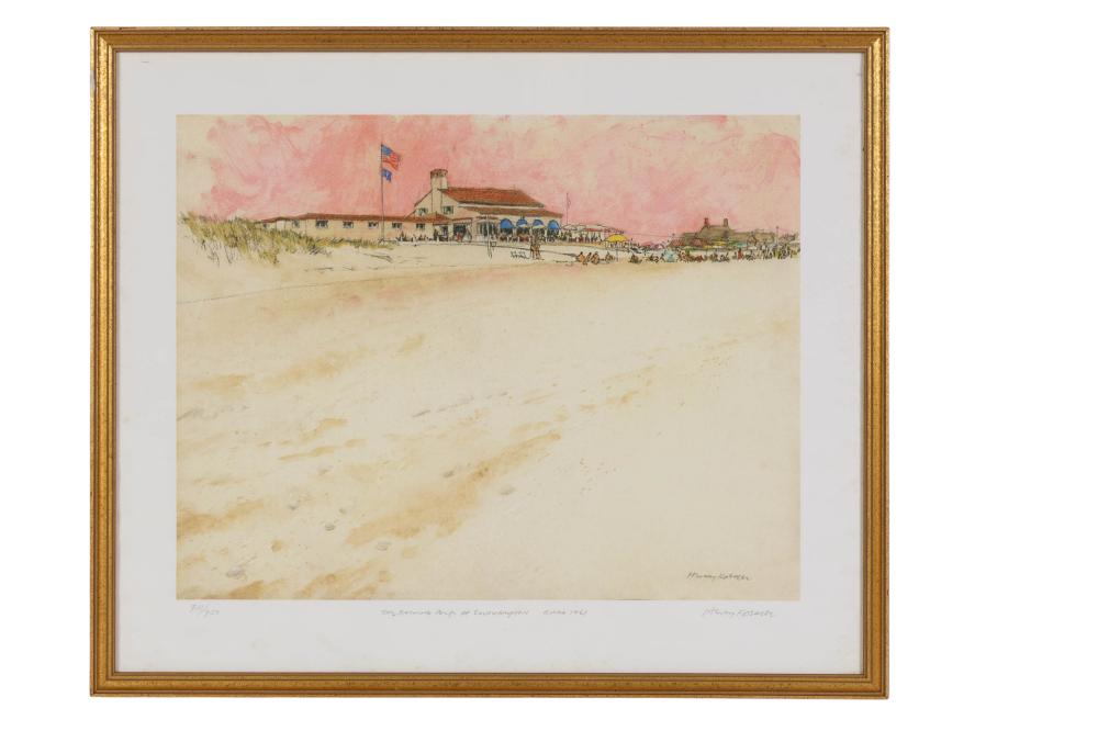 henry koehler 1927 2018 color offset print signed · Hill Auction Gallery · 2026-03-11 Henry Koehler comparable auction result: henry koehler 1927 2018 color offset print signed