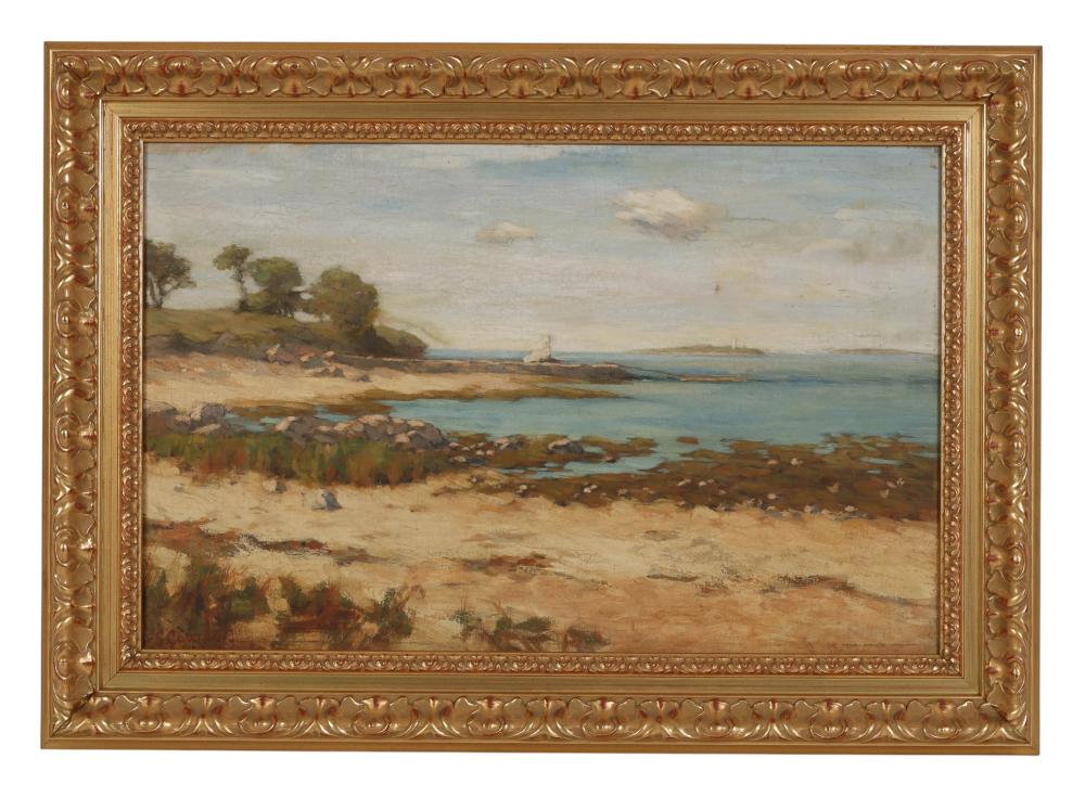 coastal landscape painting after gustave courbet · Hill Auction Gallery · 2026-03-11 Gustave Courbet comparable auction result: coastal landscape painting after gustave courbet