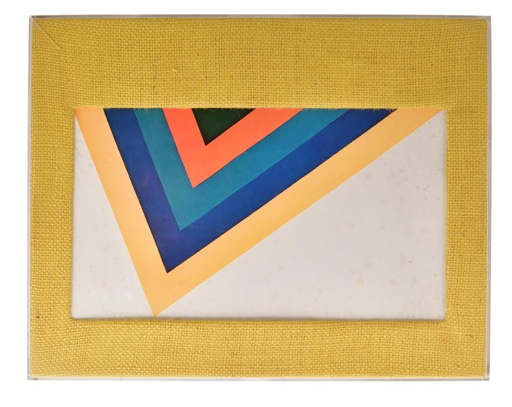 Kenneth Noland comparable auction result: kenneth noland american 1924 2010 bend sinister 1964