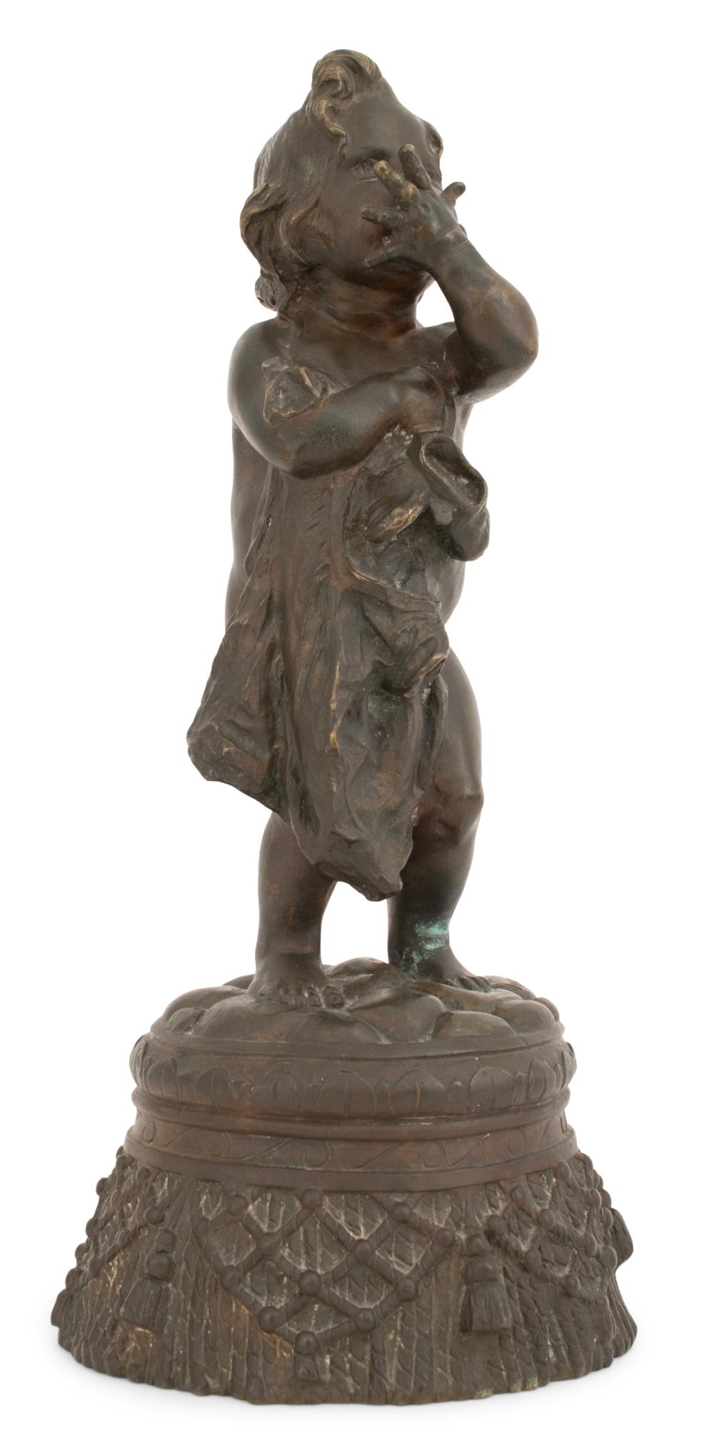 Juan Clara Ayats comparable auction result: juan clara ayats spanish 1875 1958 bronze sculpture of a child