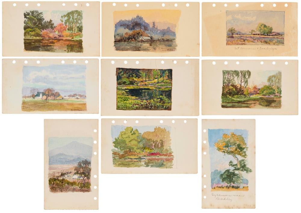 Albert Thomas De Rome comparable auction result: albert thomas de rome 1885 1959