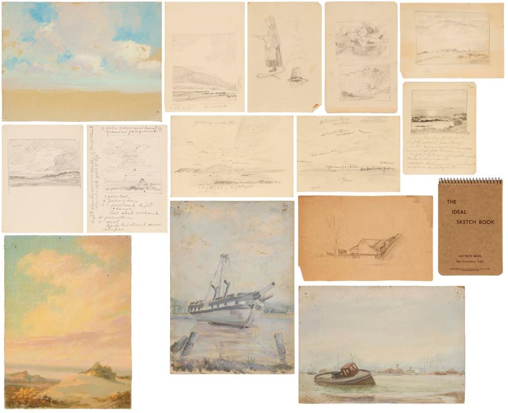 Albert Thomas De Rome comparable auction result: albert thomas de rome 1885 1959