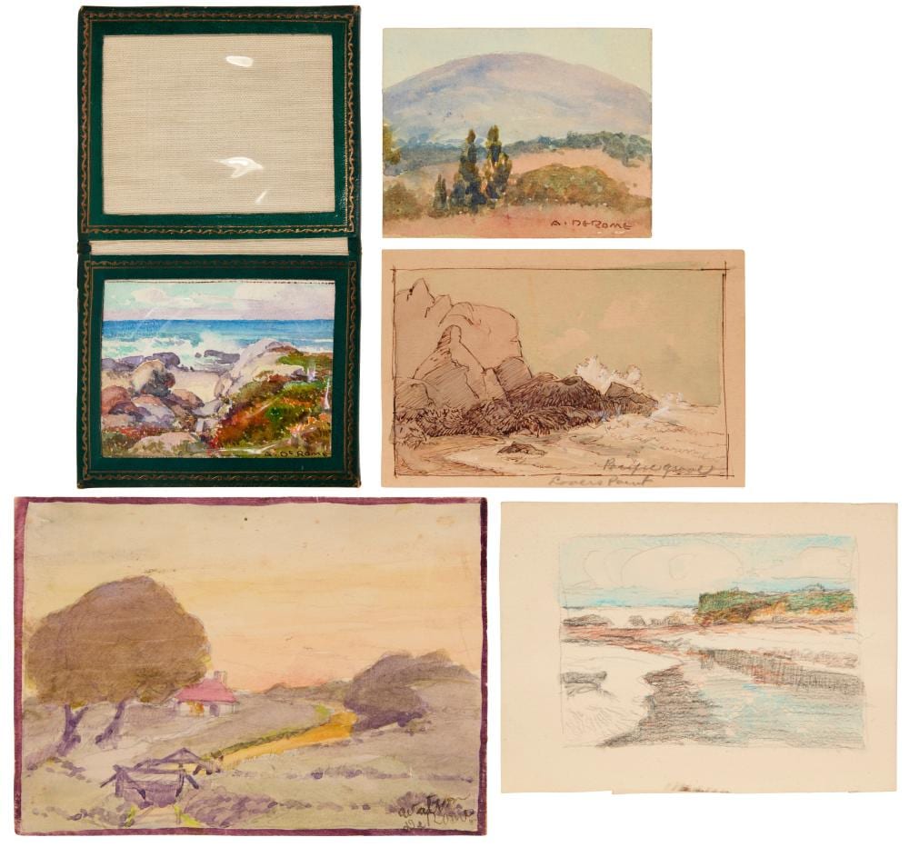 Albert Thomas De Rome comparable auction result: albert thomas de rome 1885 1959