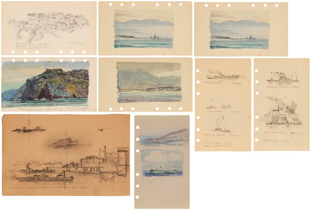 Albert Thomas De Rome comparable auction result: albert thomas de rome 1885 1959