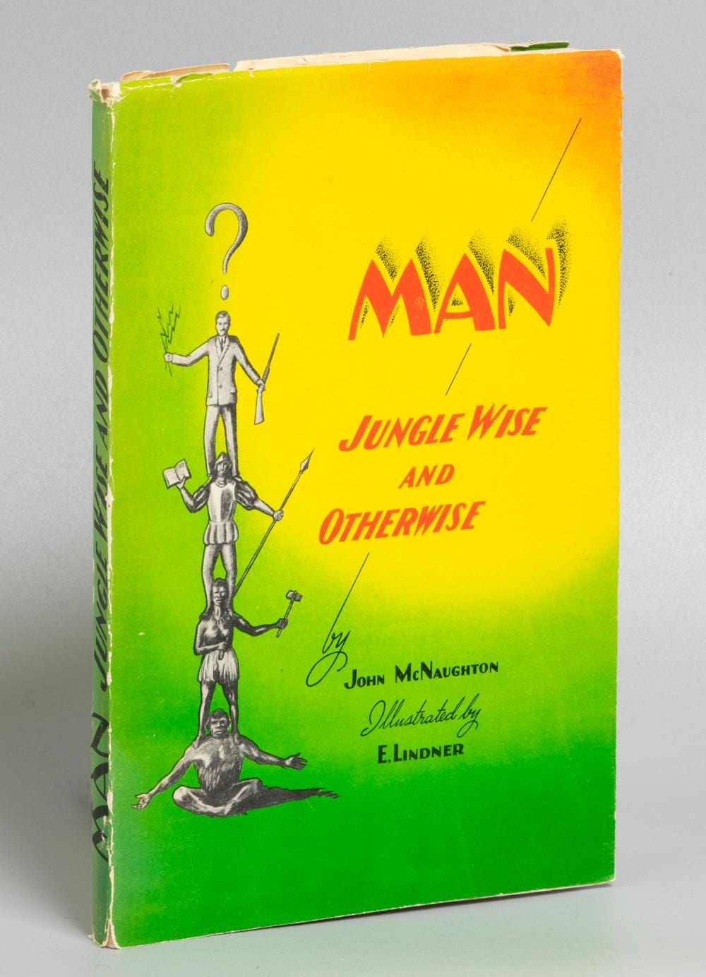 Ernest Lindner comparable auction result: ernest lindner man jungle wise and otherwise