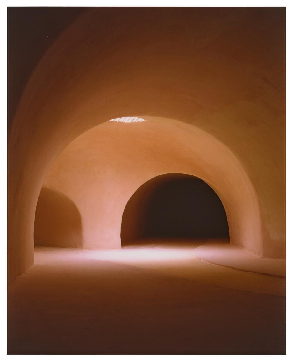 James Casebere comparable auction result: james casebere b 1953 two tunnels from left cibachrome print on alumin
